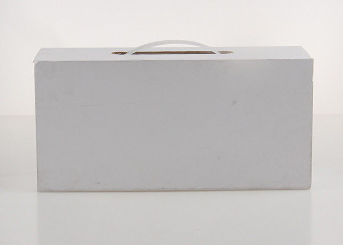 Custom Printing Color Shipping Cardboard Gift Boxes With Plastic Handle