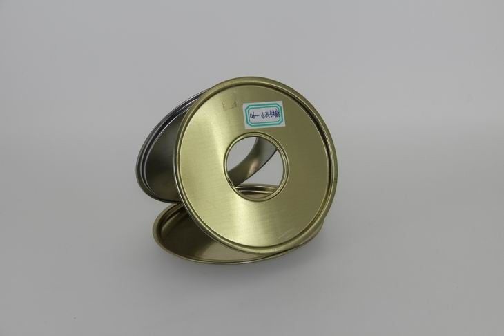 Food Grade 307# Metal tin Can Bottom 83 mm with Transparent Hole
