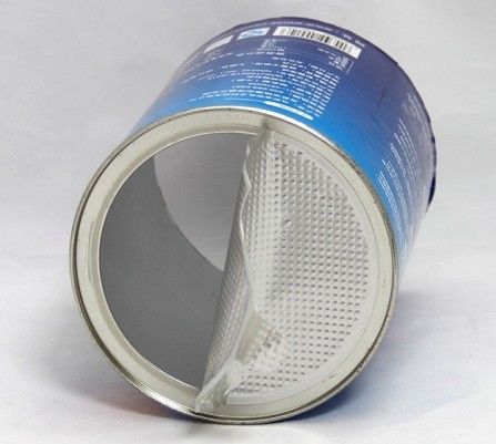 300 # D - shaped Airproof Aluminium Foil Lid / Peel Off Easy Open End