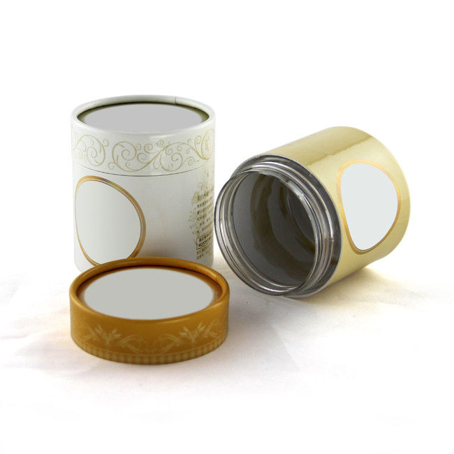 Unique Designed Plastic and Paper Composite Cans for Facil Mask , Cosmetics , Skincare And Cream