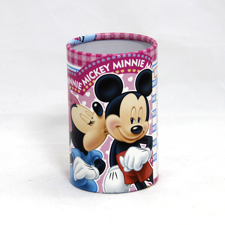 Micky Mouse Lovely Carton Cardboard Paper Cans Packaging for Pen and Pencil Package 