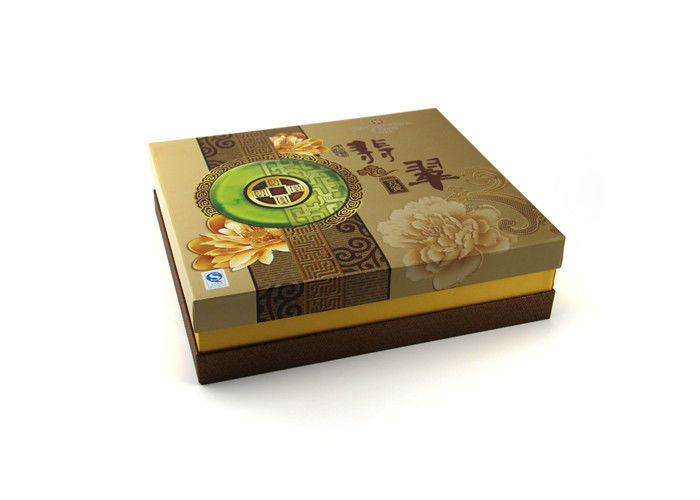 Fashional Recycled Paper Gift Boxes Food Grade With Square Shape