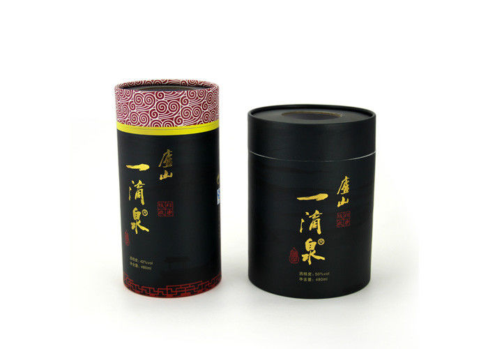 Eco-friendly Food Grade Colorfully Paper Tube Packaging For Cosmetic / Gift / Food