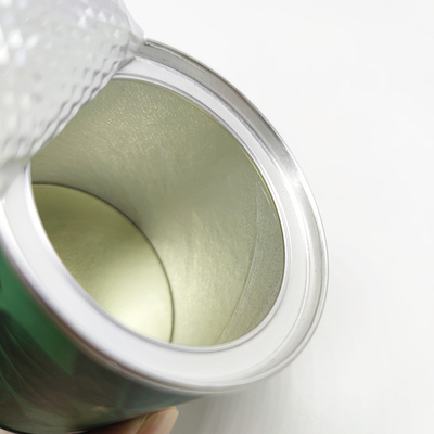 Custom Printing Paper Composite Cans Food Grade Round Tube Packaging