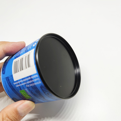 Custom Printing Paper Composite Cans Food Grade Round Tube Packaging