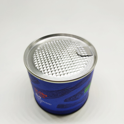 Custom Printing Paper Composite Cans Food Grade Round Tube Packaging