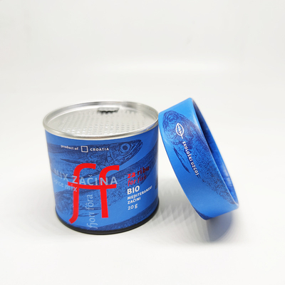 Custom Printing Paper Composite Cans Food Grade Round Tube Packaging
