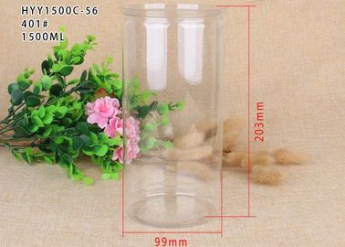 360ml Food Grade PET Plastic Cylinder Tube 65 Mm Diameter 23g 120 Mm Height