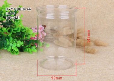 Food Grade Plastic PET Cans Food Containers Good Barrier Properties