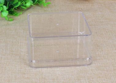 Ellipse Clear Plastic Container Box Storage Hard Plastic With Lid