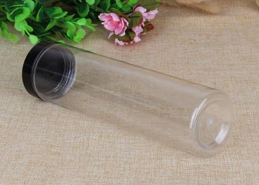 Tiny Size Candy / Noodle Packaging Clear Pet Jars Diameter 84 mm * Height 121mm