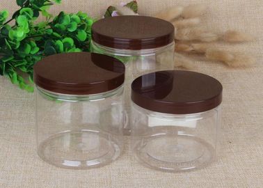Empty Plastic Bottles Clear Plastic Jars 100g - 2000g Non - Toxic