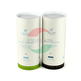 Biodegradable Cardboard Cups With Lids , Recycled Paper Gift Tube Packaging