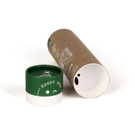 Custom Round Cylinder Paper Tube Packaging Box For Straw Packaging , SGS FDA QS