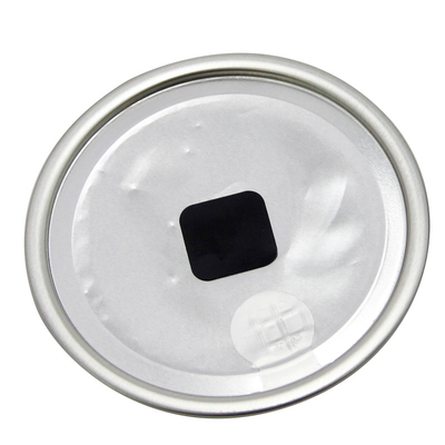 307# 83mm Canning Lids Silver Safe Aluminum Foil Special Coffee Can Packaging Lid With Air Valve