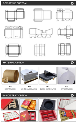 Magnetic Closure Folding Paper Gift Box For Garments Rectangular Clothing Packaging