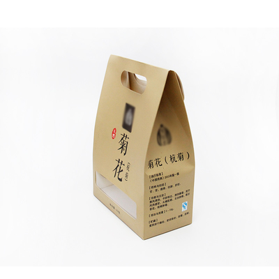 CMYK Biodegradable Packaging Bags Craft Kraft Grocery Take Away Paper Bag For Food