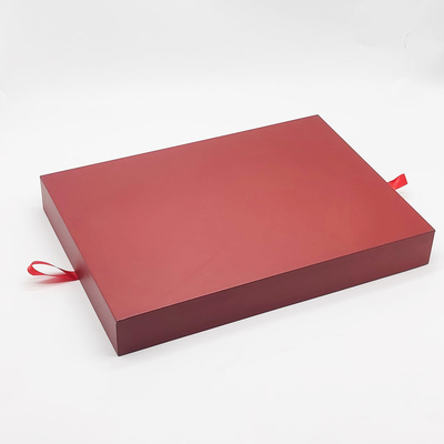 Rigid Cardboard Paper Jewelry Gift Box Hot Stamping Airtight