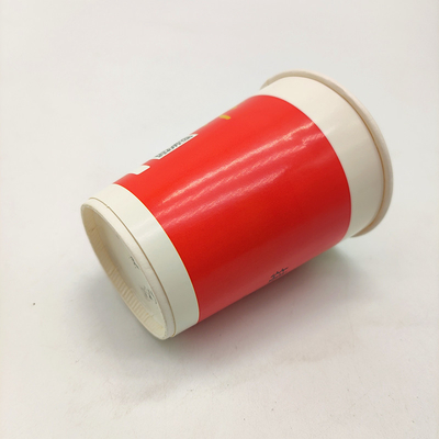 Customized Paper Disposable Cups And Bowls For Tea  Eco 6oz Flexo Printing