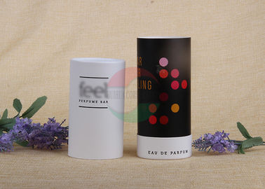 Cylinder Food Packing Boxes Custom Print , Cardboard Tube Packaging CMYK 4 Colors Printing