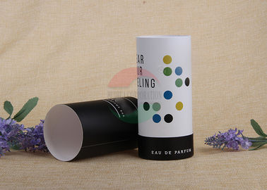 Round Box Push Up Paper Tubes Cardboard Tube Packaging For Perfumes Cream Jar