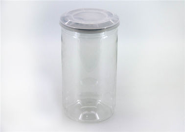 Recycling Material Clear Plastic Bottles / Small Empty Plastic Pet Bottles For Food Packing