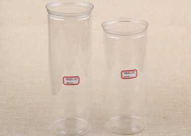 International Standard Clear Plastic Packaging Tubes 40C° Max Temperature