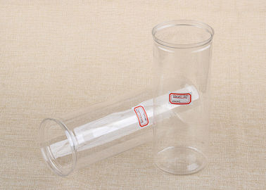 International Standard Clear Plastic Packaging Tubes 40C° Max Temperature