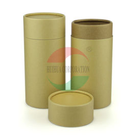 Custom Logo Kraft Paper Core Tube Packaging Boxes Offset Printing