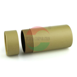 Eco - friendly Food Packaging Kraft Paper Tubes / Custom Postal Tubes