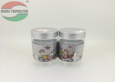 Food Grade Wide-mouth Clear Plastic Cylinder For Chocolate / Plastic Tube Packaging