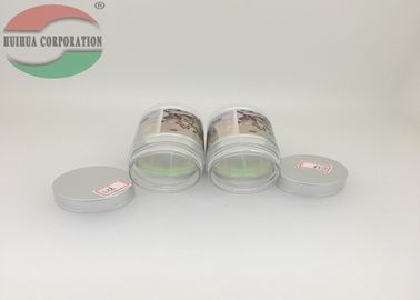 Food Grade Wide-mouth Clear Plastic Cylinder For Chocolate / Plastic Tube Packaging