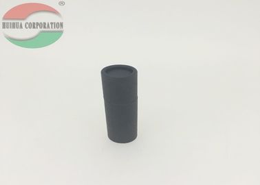 Plain Black Cardboard Paper Tubes For Packaging Cosmetic SGS FDA