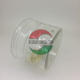 1200ML Clear Plastic Cylinder , Dried Food Packaging Walnut Container