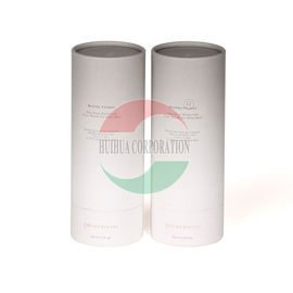 Luxury Rolled Edge Paper Cardboard Cylinder Packaging Eco Freindly