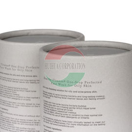 Luxury Rolled Edge Paper Cardboard Cylinder Packaging Eco Freindly