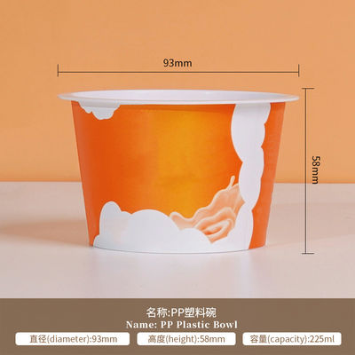 Good Quality Ice Cream Cup IML In Mold Labeling PP Bowl for Ice Cream