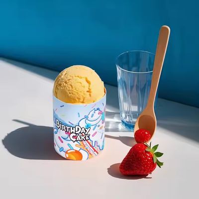 Customized OEM Service PE inner Waterproof Biodegrade Food Grade Paper Tube for Ice Cream