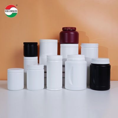 Plastic Jars Cans Container HDPE Plastic Bottles for Health Care Products Candies With Vitamin C Pet Food