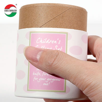 Environmental Biodegraded OEM Customized Kraft Paper Tube with Top Hole for Seasoning Spice Sault