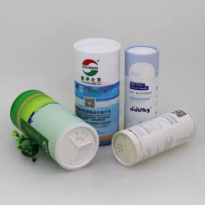 Customized Paper Composite Can with 4 Color Offset Printing and 52mm to 126mm Diameter for Food Packaging