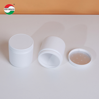 500ml Clear Plastic Cylinder HDPE Bottle For Weed Packaging With Good Sealing And Food Grade Material HDPE500-D194e