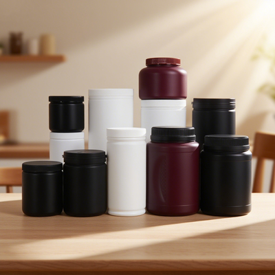 Good Quality Different Capacity HDPE Plastic Can for Health Care Product