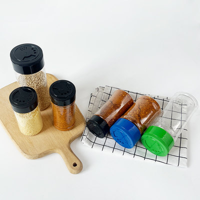 Food Grade PET Plastic Jar 5000pcs MOQ for Spice Seasoning