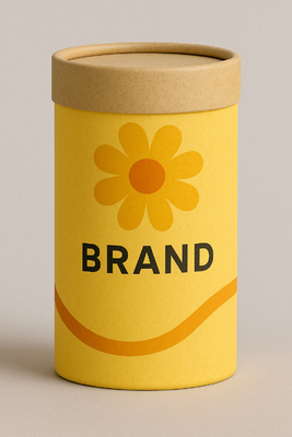 Customizable Biodegradable Craft Paper Cylinder Food Packaging For Biscuits Pet Food Wine Made Food Grade Cardboard Paper Tube