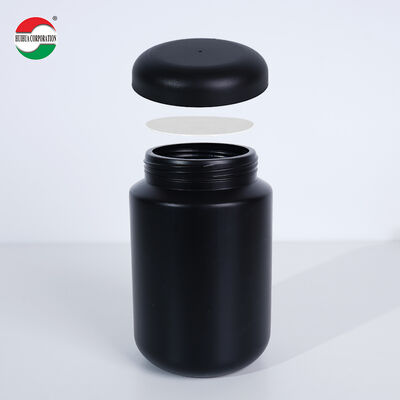 Wholesale HDPE Wide Mouth Powder Container 1200ml HDPE Plastic Bottles For Coffee Powder & Protein Powder
