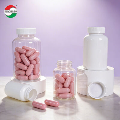 Custom Size Color Eco-Friendly HDPE Cosmetic Packaging Body Lotion Plastic Shampoo Bottle