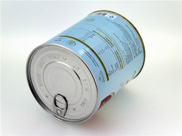 Recyclable Food / Fruit / Nut Packing Paper Composite Cans ,  Easy Open food canister