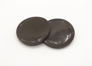 Reusable 0.25mm Thickness PE Lid / Cylinder Or Round Plastic Tin Can Covers