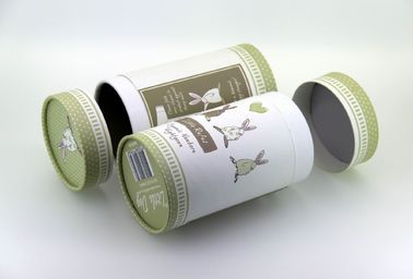 Food Grade Lovely Cardboard Paper Cans packaging for Baby Clothes and Gifts